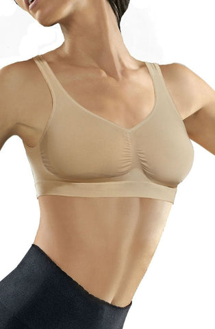 Control Body Medium Compression Push Up Bra Skin