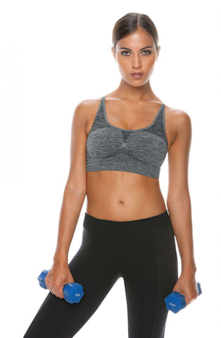 Control Body Sports Bra Melange/Grey