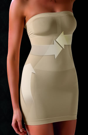 Control Body Strapless Shaping Dress Skin