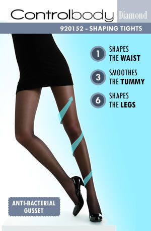 Control Body Shaping Tights Nero