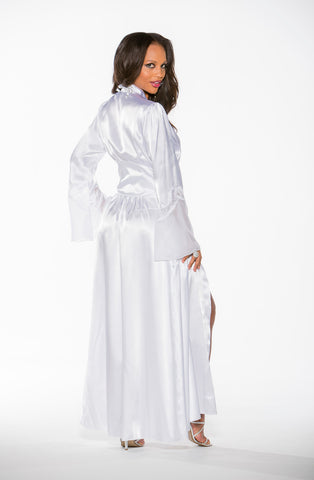 Shirley of Hollywood Long Robe White