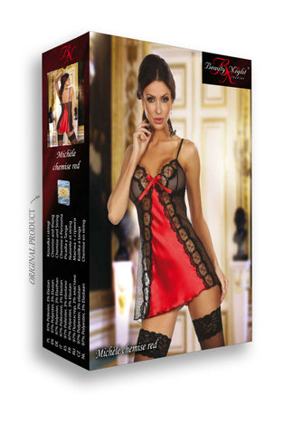 Beauty Night Michele Chemise Red