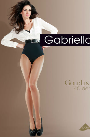 Gabriella Classic Gold 40 Tights Beige