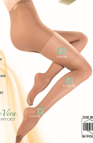 Gabriella Classic Medica Relax Tights Beige